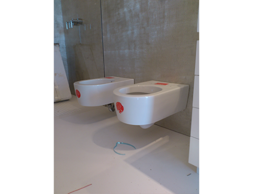 PROGETTO6 REALIZZAZIONE BAGNO CON SANITARI SOSPESI